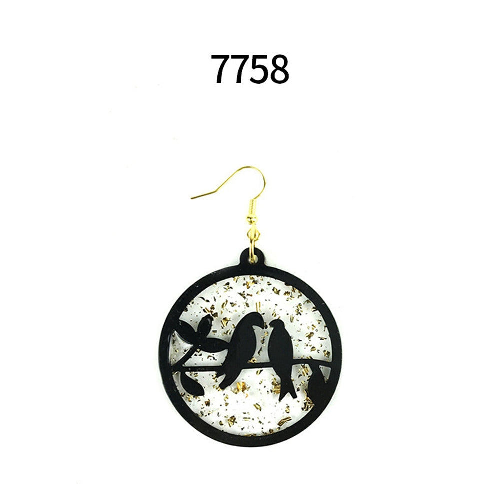 Birds Earring Silicone Mould, Love birds Epoxy Resin Pendant Mold, Cute Birds Earrring Mould, Birds Silicone Mold, Resin Supplies