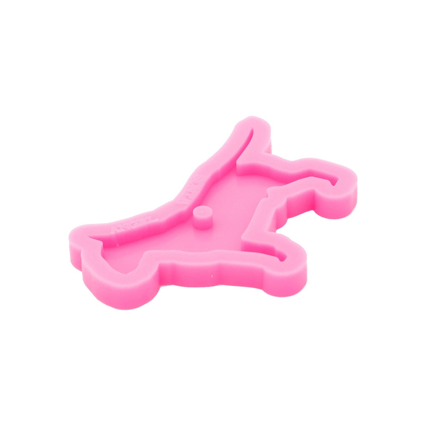 Bull Terrier Dog Keychain Silicone Mould, Epoxy Resin Pendant Mold, Dog Mold, Craft Mold, Polymer Clay Jewellery Mold, Shiny Keychain Mold