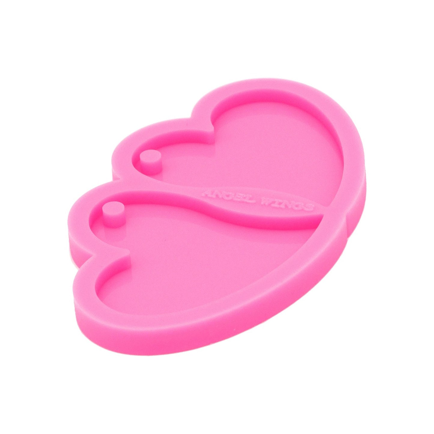 Heart Earring Silicone Mold, Epoxy Resin Pendant Mould, Big Heart Earring Mould, Pink Earring Mould, Heart Jewellery Mold, DIY Epoxy Mold