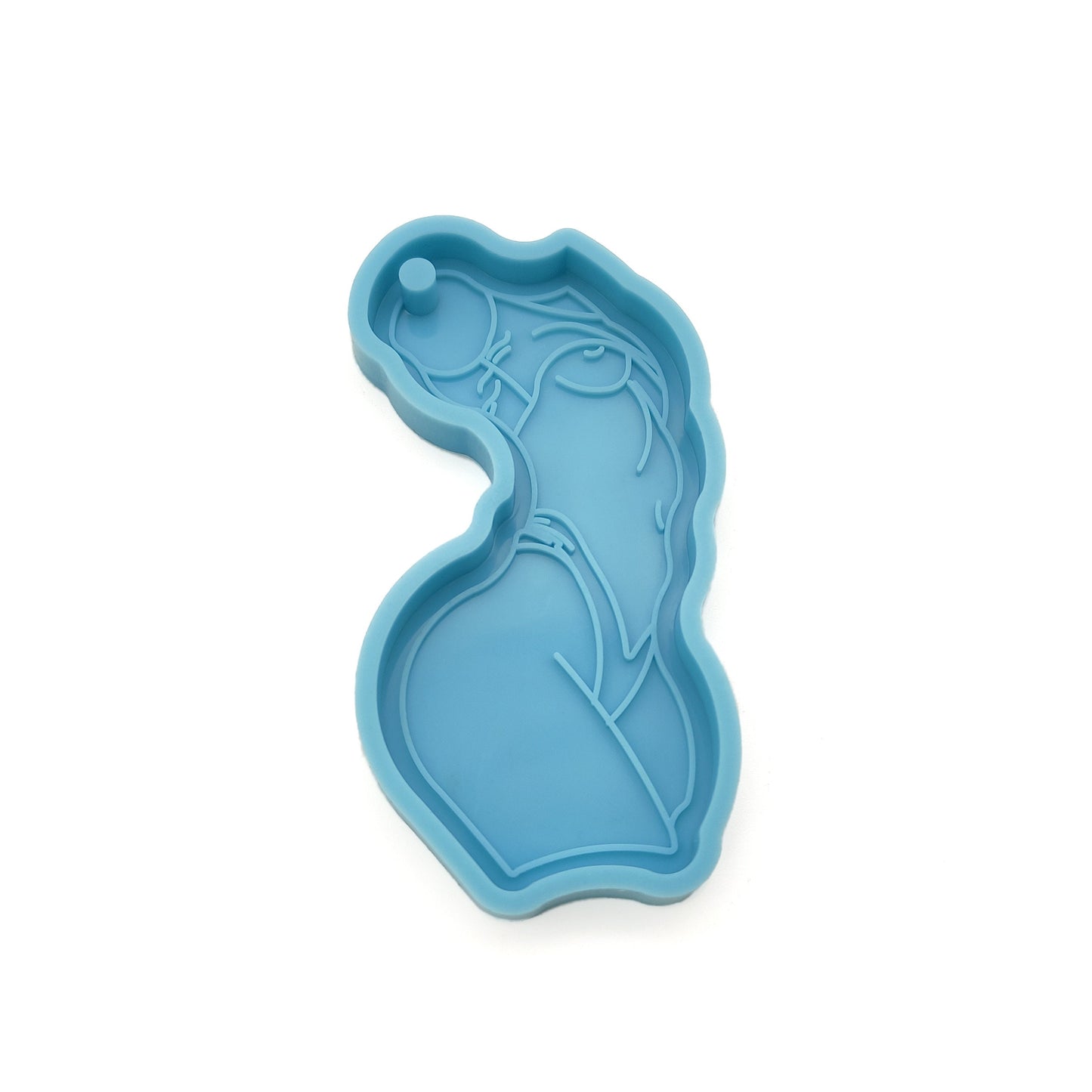 Goddess Keychain Silicone Mold, Sexy Female Body Epoxy Resin Pendant Mold, Woman Jewellery Mould, Resin Supplies Mold, Body Positive Mould