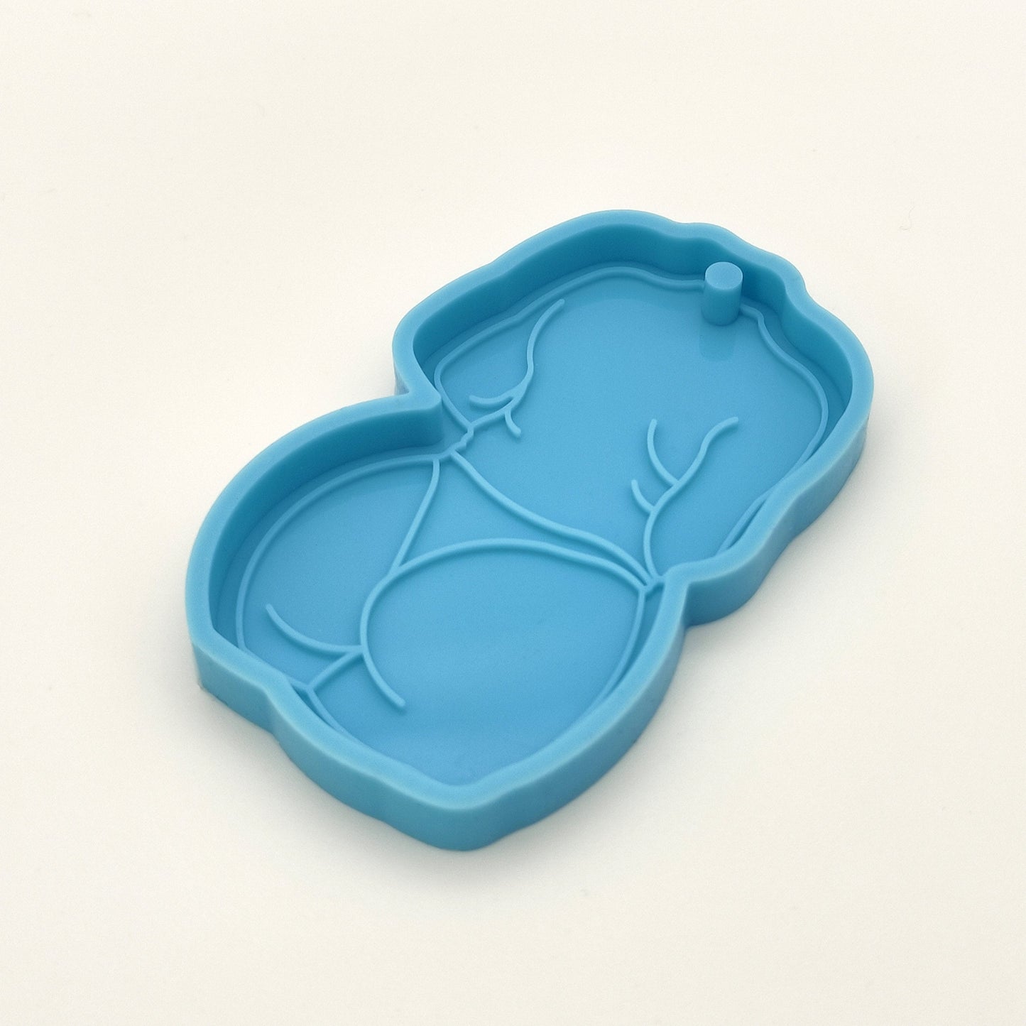 Goddess Keychain Silicone Mold, Female Body Epoxy Resin Pendant Mold, Woman Jewellery Mould, Resin Supplies Mold, Body Positive Mould