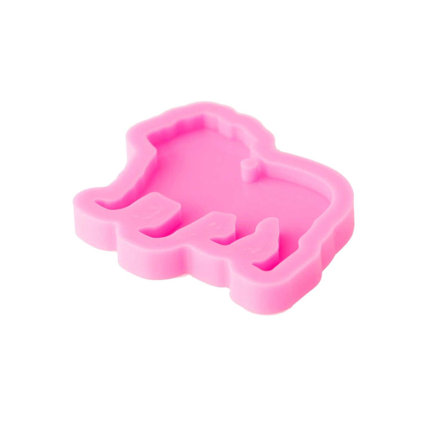 Small Bulldog Keychain Silicone Mould, Epoxy Resin Pendant Mold, Dog Mold, Polymer Clay Jewellery Mold, Bulldog Shiny Keychain Mold