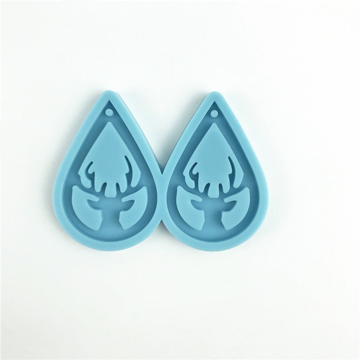 Reindeer Earring Silicone Mold, Reindeer Epoxy Resin Earring Mold, Christmas Jewellery Mould, Reindeer Winter Mold, Resin Supplies