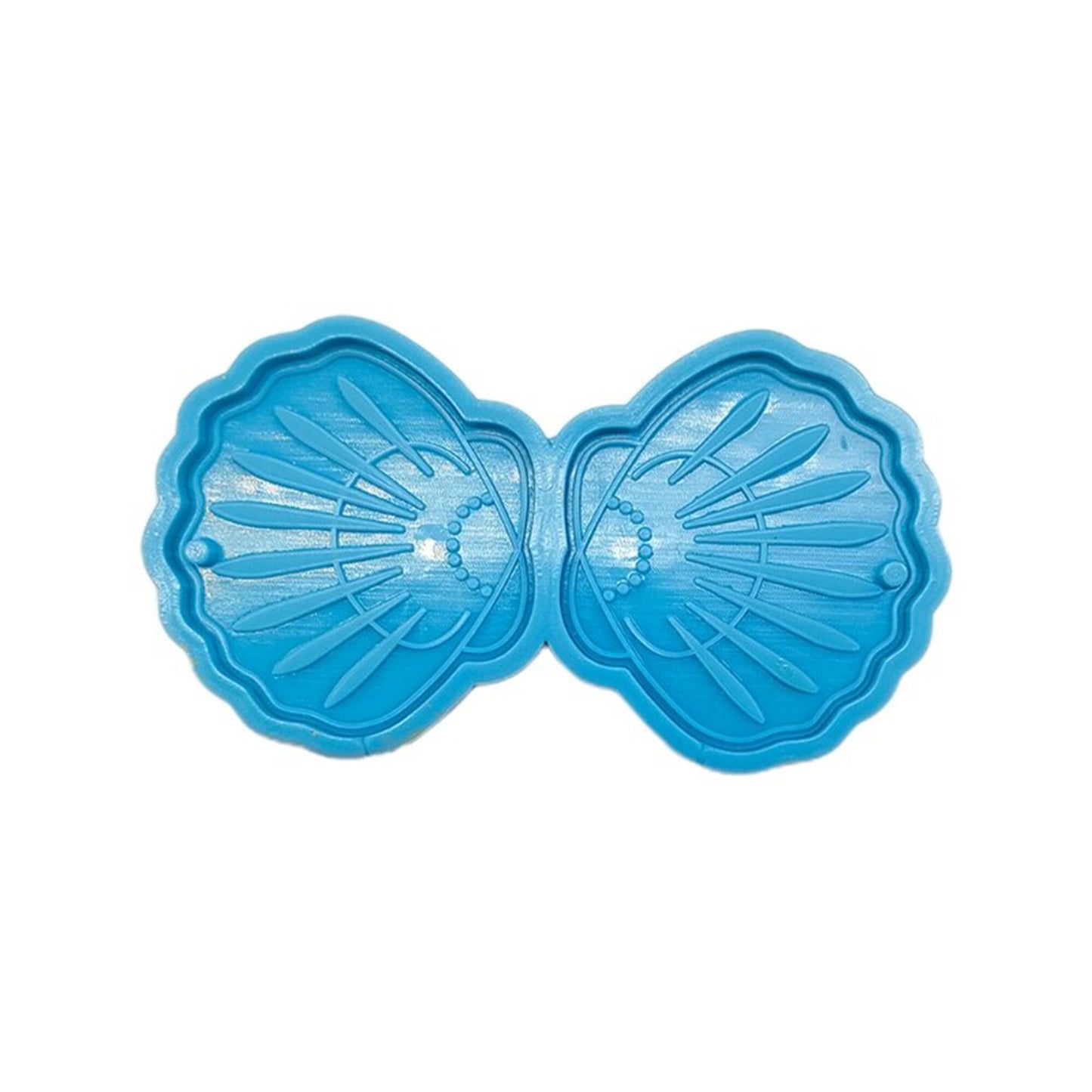 Seashell Earring Silicone Mould, Epoxy Resin Pendant Mould, Sea Shell Earrring Mold, Shell Resin Silicone Mold