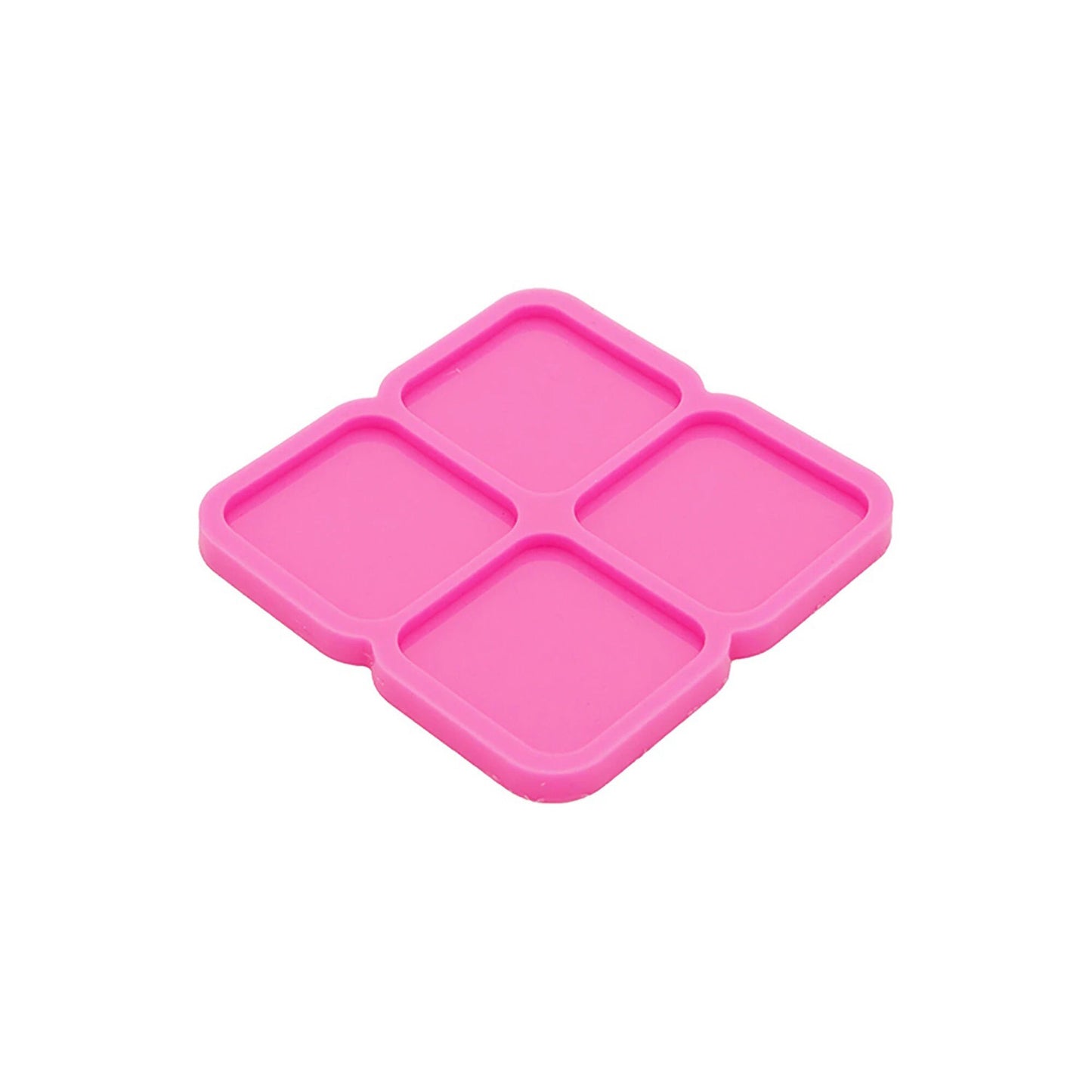 Square Shape Silicone Mould, Epoxy Resin Phone Grip Mold, Jewellery Mould, Badge Reel Mold, Resin Supplies