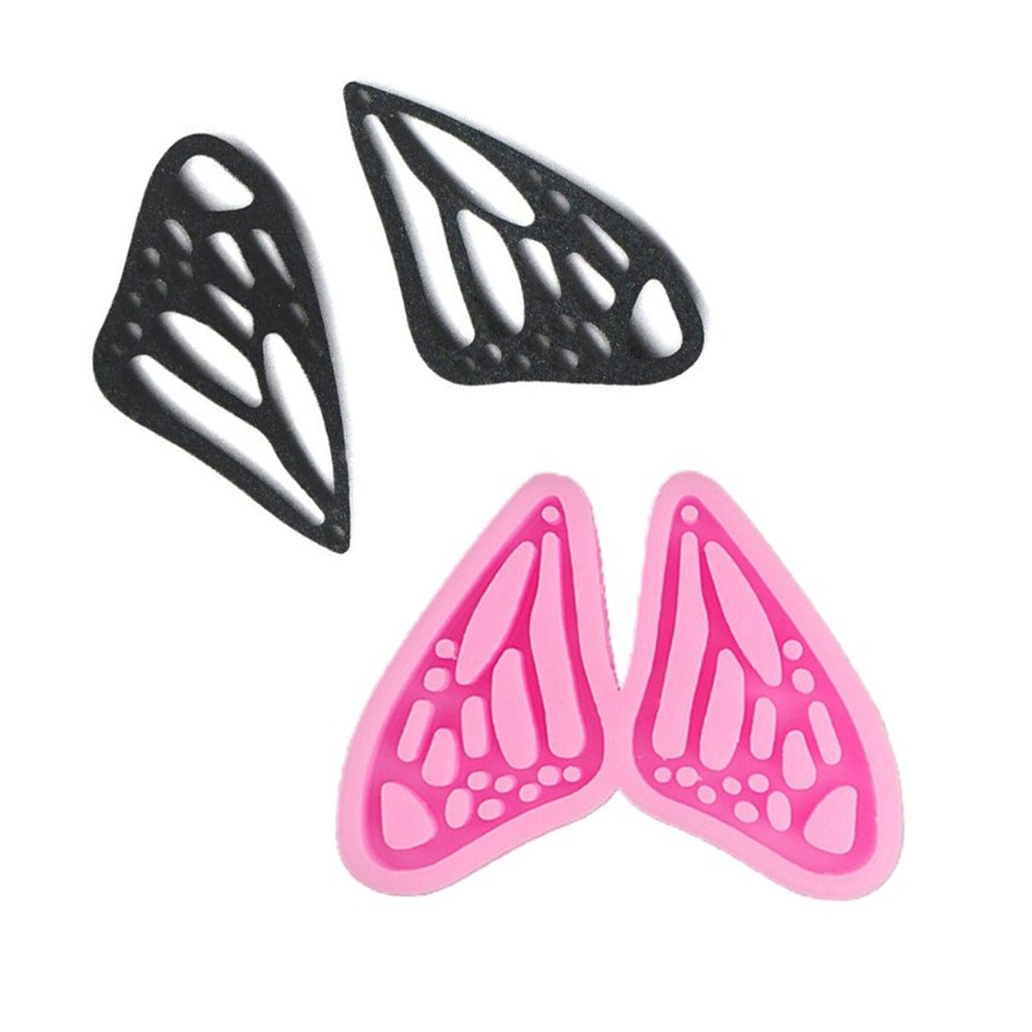 Butterfly Wings Earring Silicone Mold, Butterfly Epoxy Resin Earring Mold, Wings Jewellery Mould, Butterflies Earring Mold, Resin Supplies