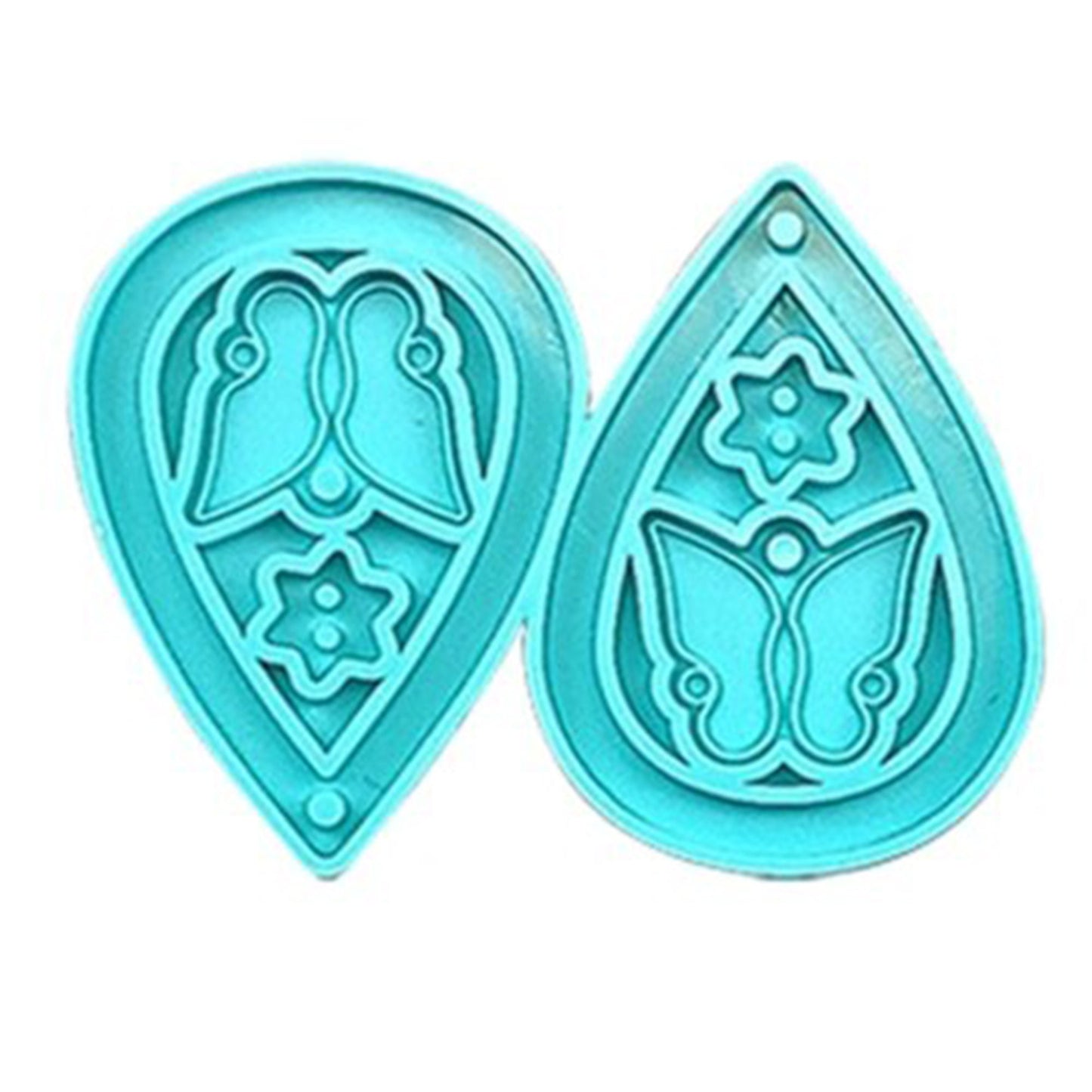 Butterfly Earrings Silicone Mould, Butterfly Drop Epoxy Resin Pendant Mold, Nature Jewellery mould, Bee Craft Supplies, Resin Supplies