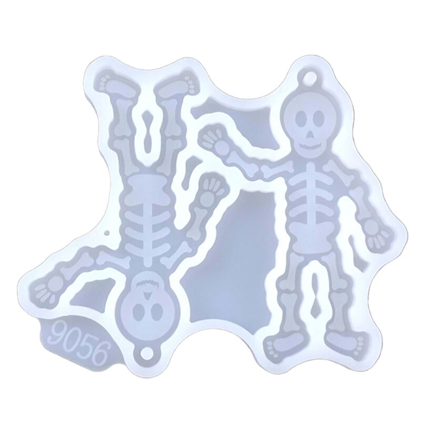 Small Skeleton Earrings Jewellery Silicone Mould, Epoxy Resin Pendant Moulds, Spooky Earring Mould, Skeleton Jewelry Mold, Halloween Mold