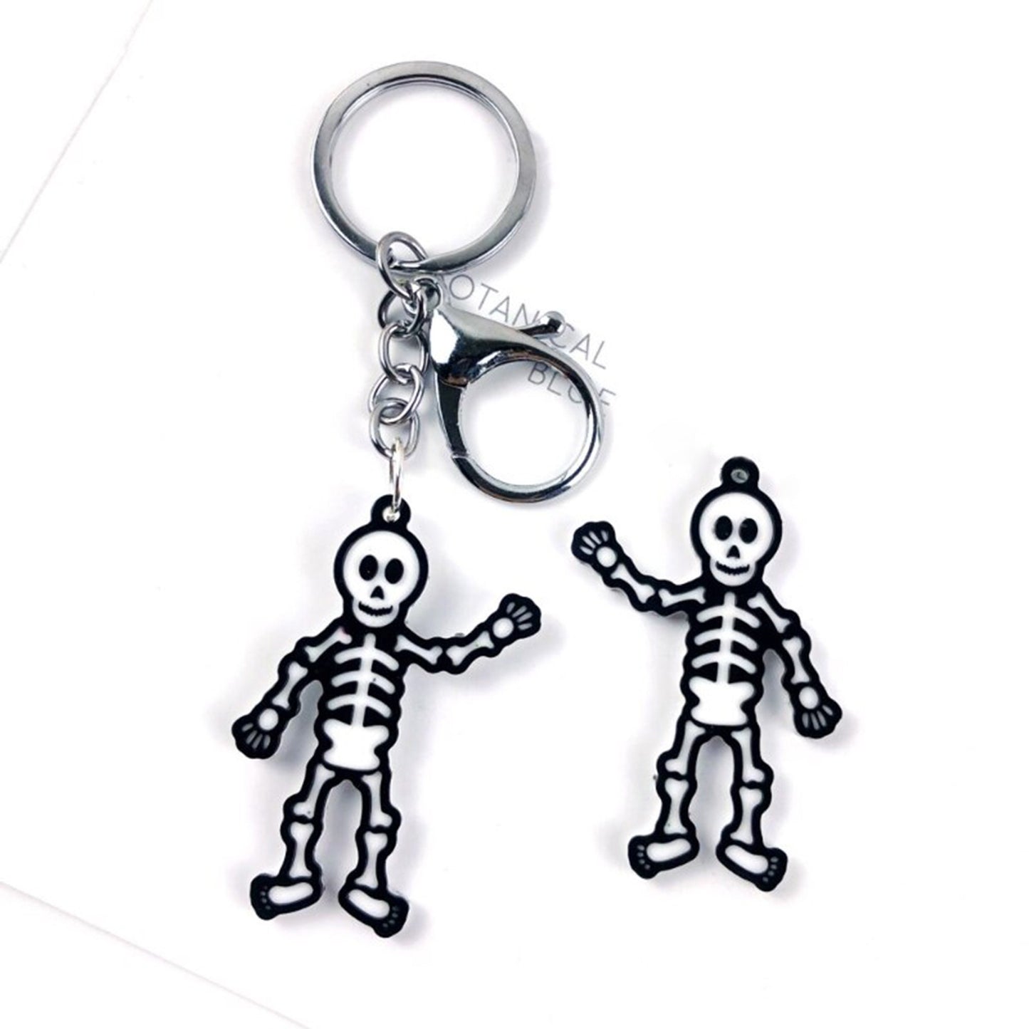 Small Skeleton Earrings Jewellery Silicone Mould, Epoxy Resin Pendant Moulds, Spooky Earring Mould, Skeleton Jewelry Mold, Halloween Mold