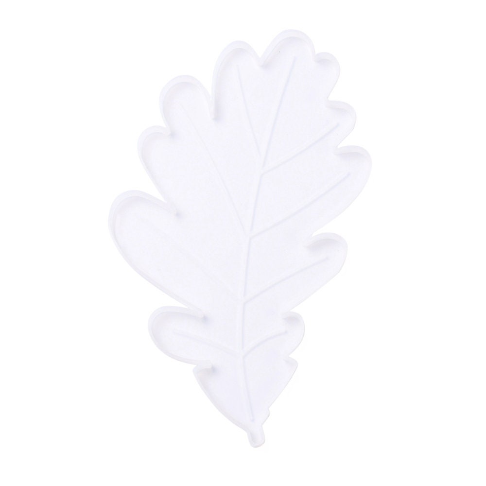 Oak Leaf Coaster Mould, Large Oak Coaster Silicone Mold, Fall Leaf Coaster Resin Molds, Leaf Mold, Autumn Leaf Moulds, Resin Supplies