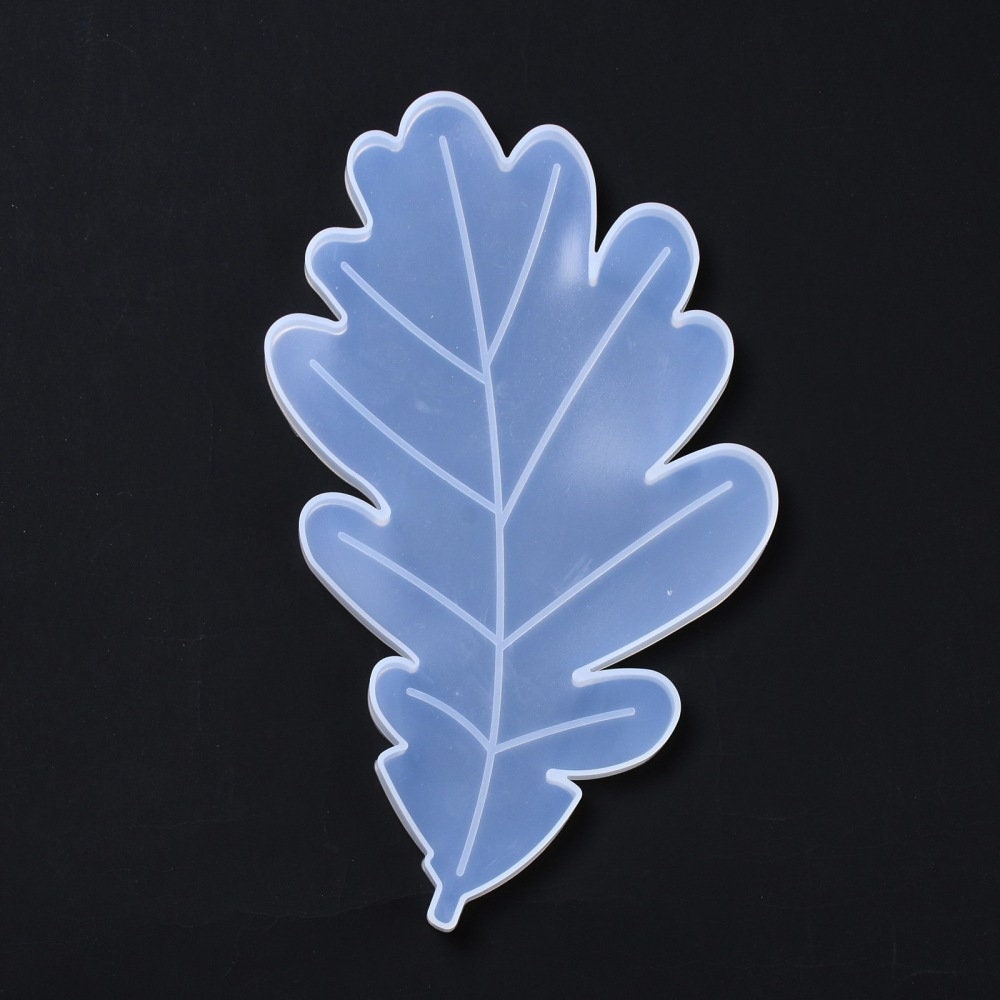 Oak Leaf Coaster Mould, Large Oak Coaster Silicone Mold, Fall Leaf Coaster Resin Molds, Leaf Mold, Autumn Leaf Moulds, Resin Supplies
