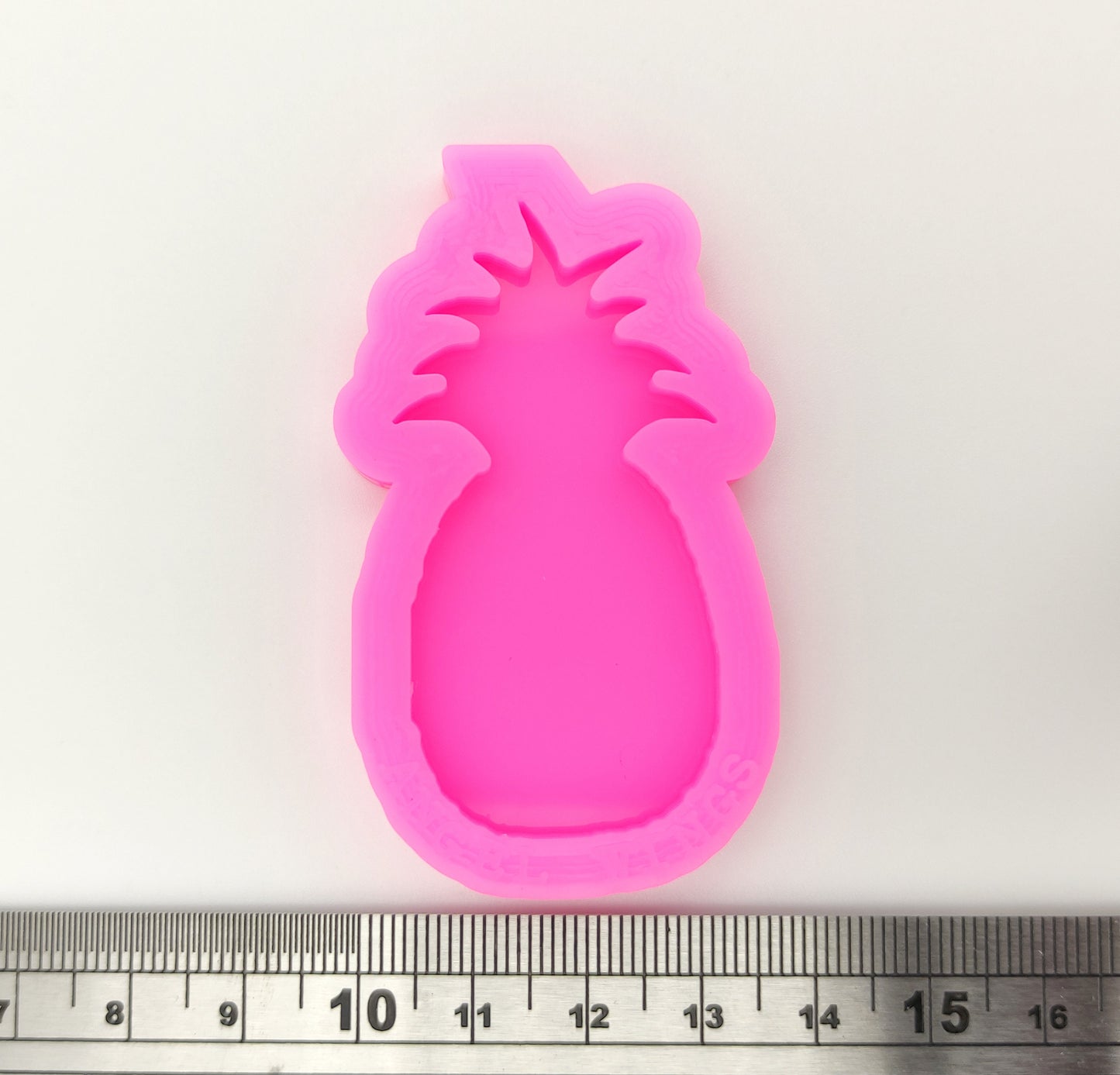 Small Pineapple Keychain Silicone Mould, Epoxy Resin Pendant Mold, Pineapple Badge Reel Mold, Resin Supplies