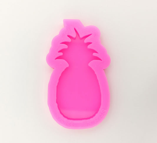 Small Pineapple Keychain Silicone Mould, Epoxy Resin Pendant Mold, Pineapple Badge Reel Mold, Resin Supplies