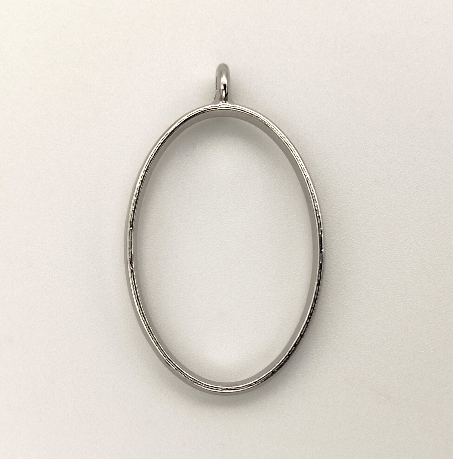 10 pcs Open Back Oval Resin Bezel Jewellery pendant
