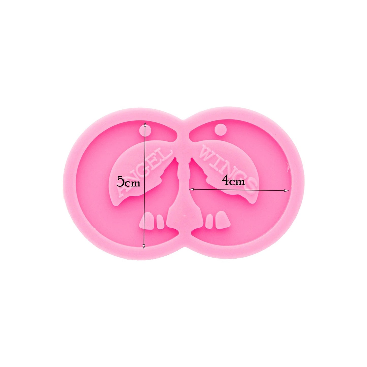 Wolf Moon Earring Silicone Mold, Epoxy Resin Pendant Mould, Wolf Earring Mould, Pink Earring Mould, Wolf Jewellery Mold, DIY Epoxy Mold