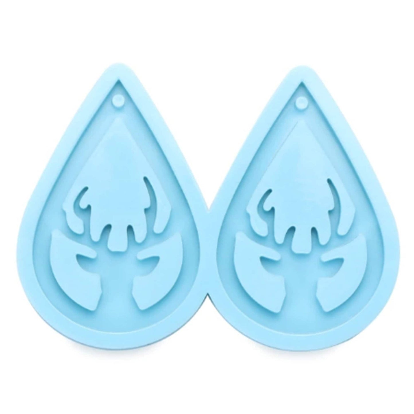 Reindeer Earring Silicone Mold, Reindeer Epoxy Resin Earring Mold, Christmas Jewellery Mould, Reindeer Winter Mold, Resin Supplies