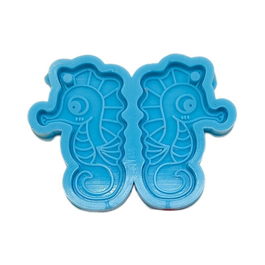 Seahorse Earring Silicone Mould, Epoxy Resin Pendant Mould, Sealife Earrring Mold, Sea Horse Resin Silicone Mold, Resin Supplies