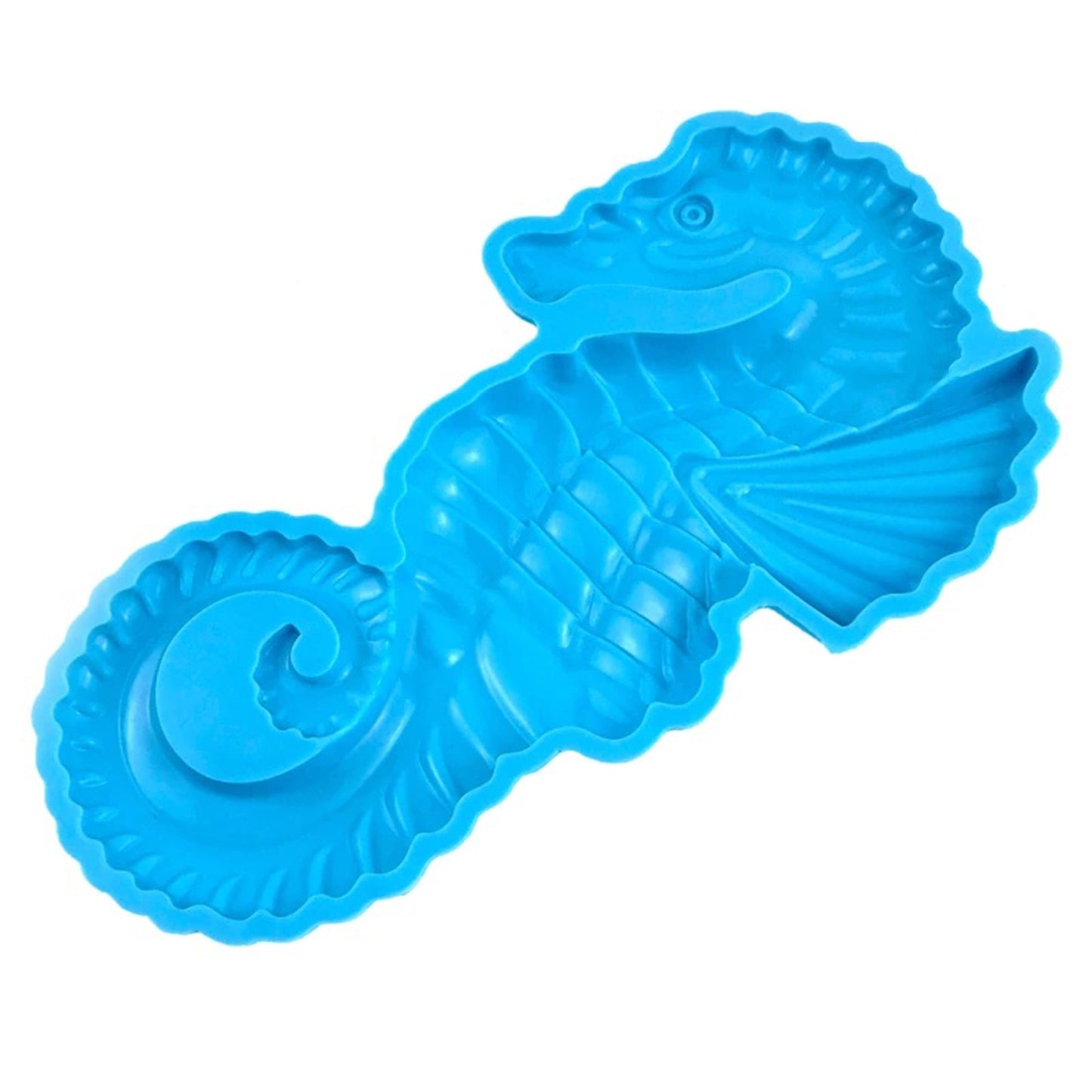 Seahorse Wallhanging Silicone Mould, Sea Horse Jesmonite Casting Mold, Seahorse Home Wall Decoration Mould, Resin Supplies