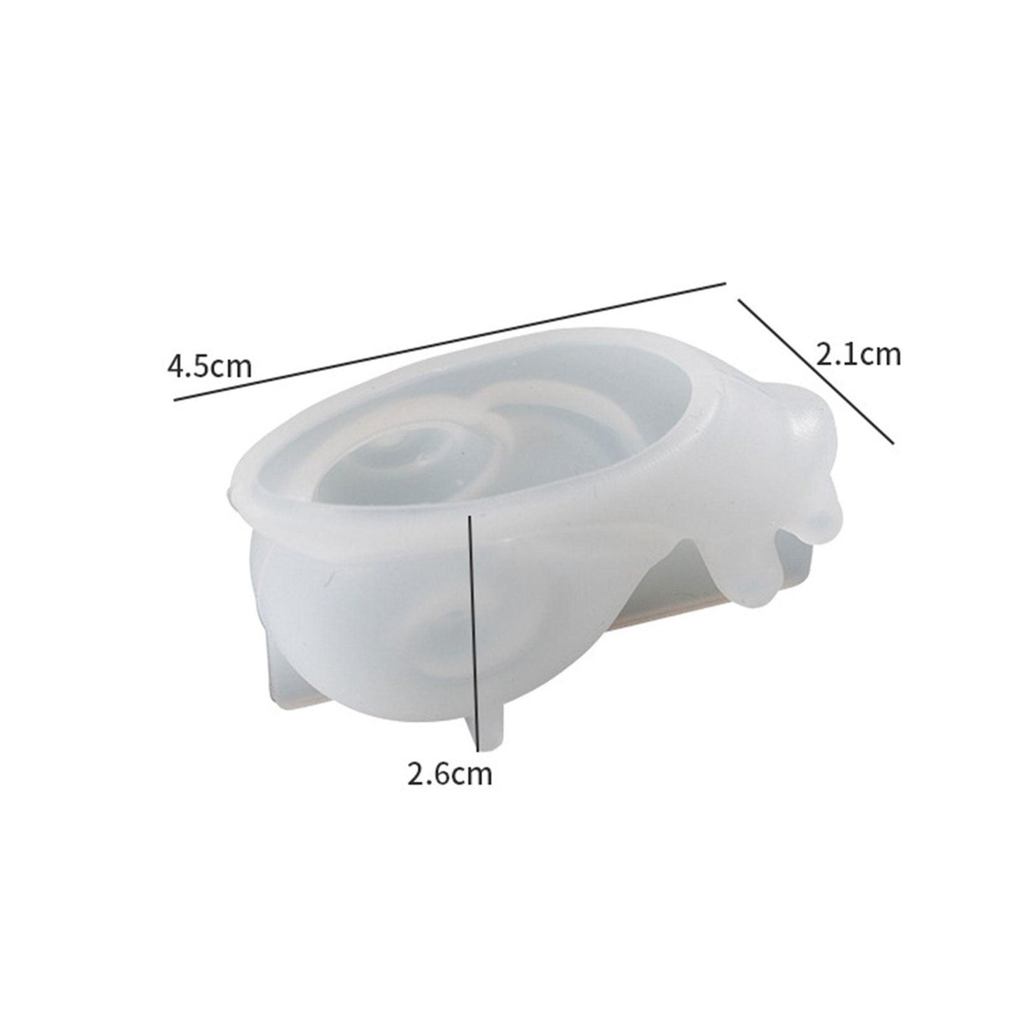 Snail Silicone Mould, 3D Snail Mold, Snail Home Decoration Mould, Resin Supplies