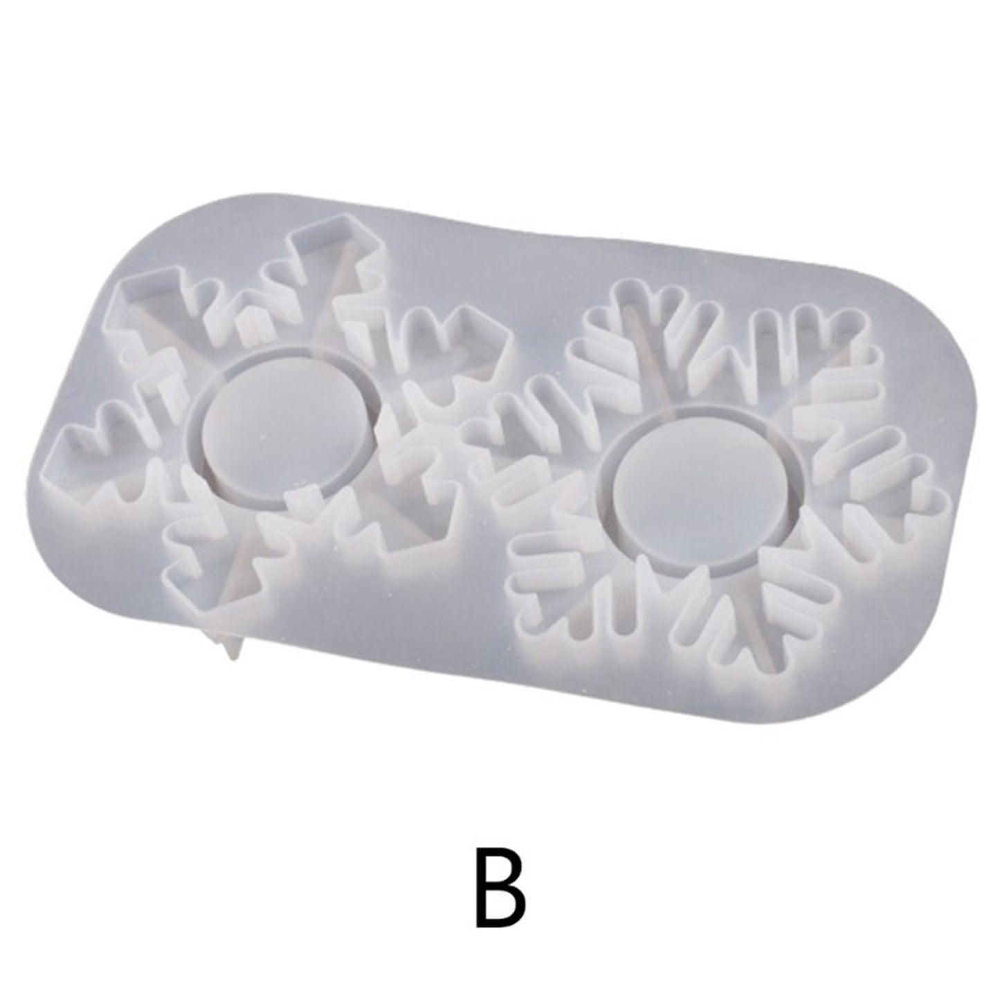 Snowflake Tea Light Holder Silicone Mold, Candle Holder Mould, Tea Light Mould, Winter Tealight Holder Mold, Tealight Mold, Resin Supplies