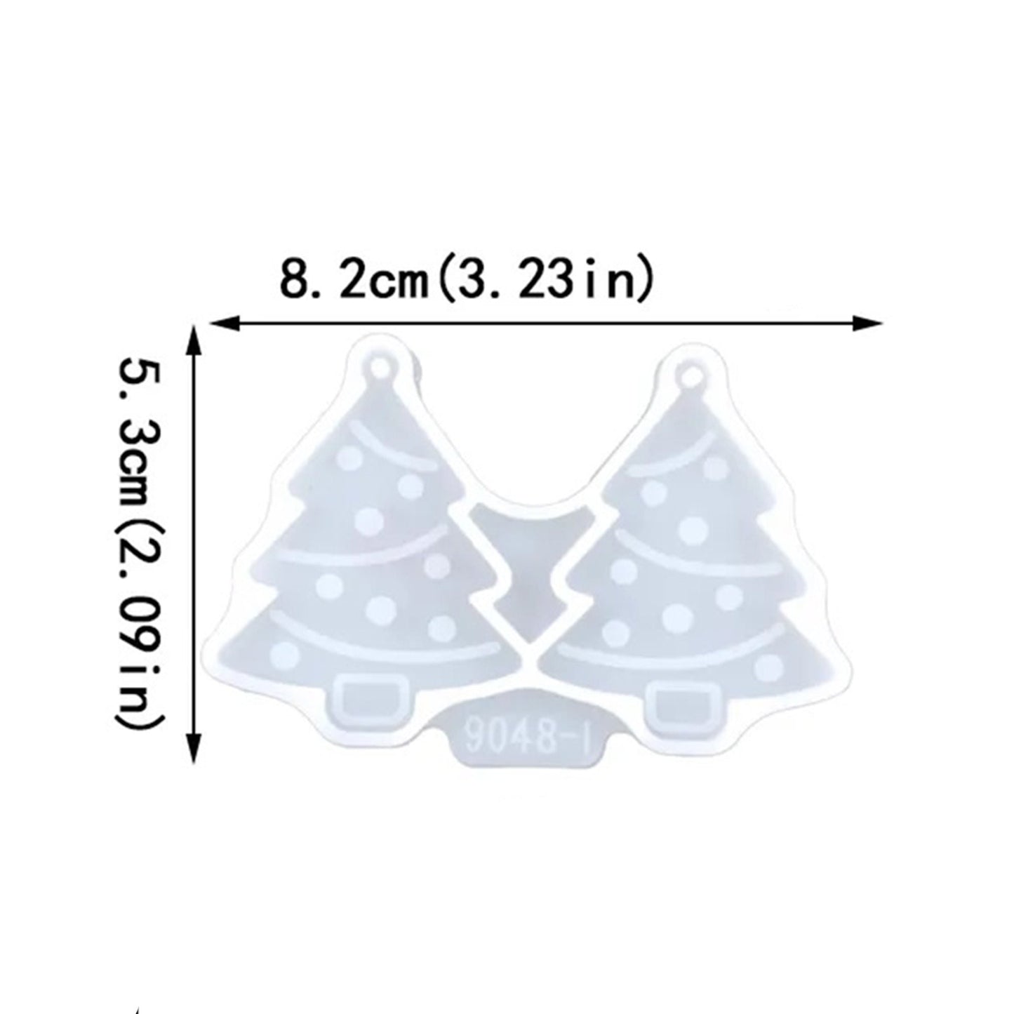 Christmas Tree Earrings Silicone Mould, UV Resin, Epoxy Resin Earring Mold, Christmas Tree Jewellery Mould, Winter Earrings, Resin Supplies
