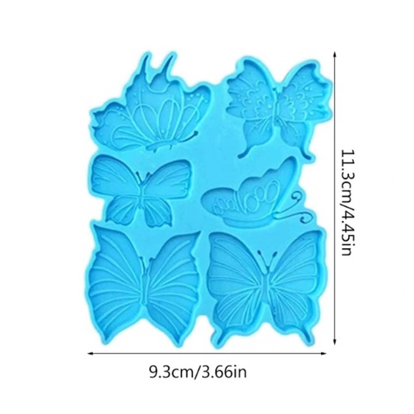 Butterfly Wings Earring Silicone Mould, Butterfly Epoxy Resin Pendant Mold, Wings Jewellery Mould, Butterflies Earring Mold, UV Resin Mold