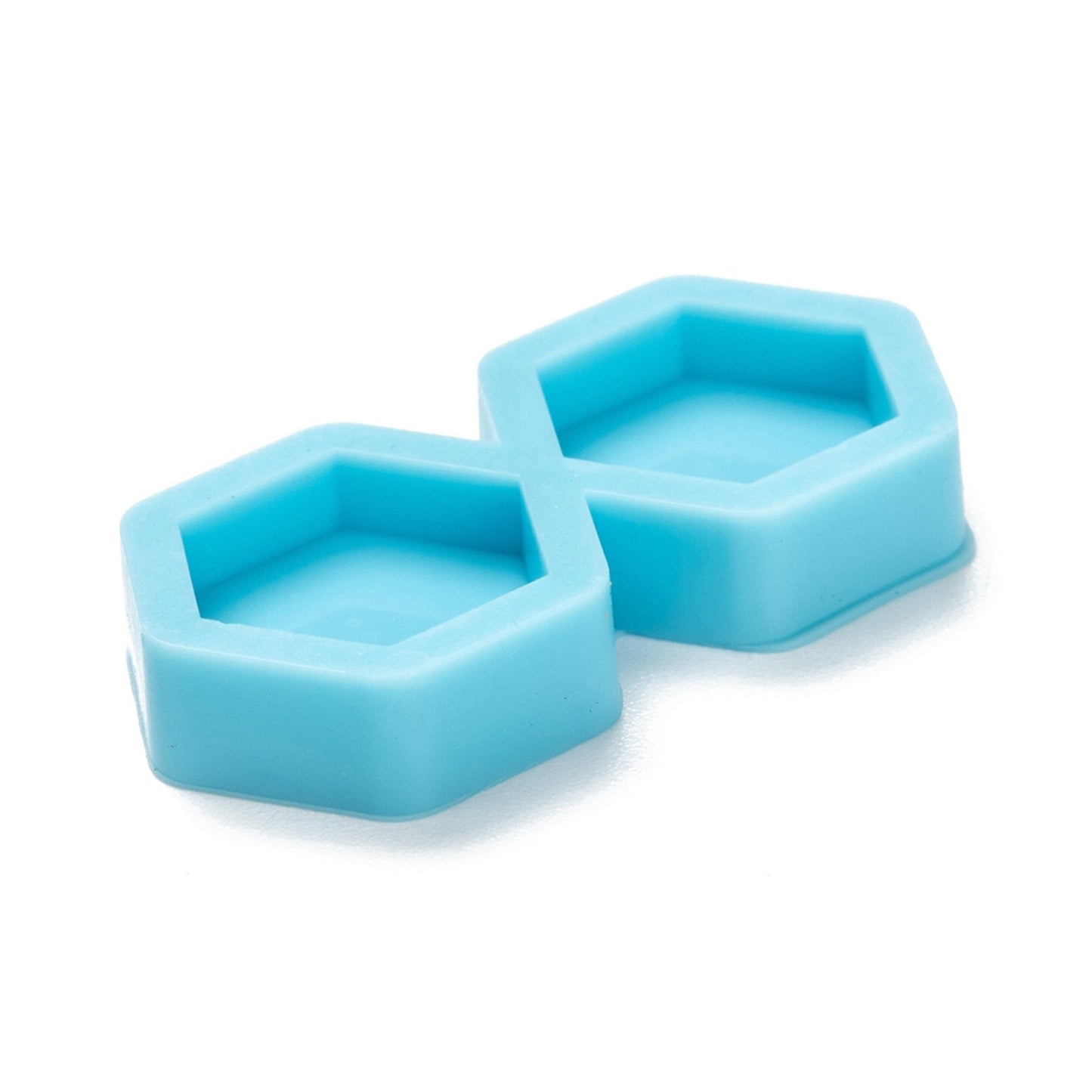 Tiny Hexagon Stud Earrings Silicone Mould, Hexagon Stud Epoxy Resin Stud Earrings Mold, Hexagon Stud Earrings Mould, Small Stud Resin Moulds